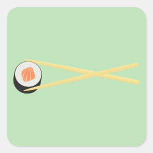 Perfect Sushi I Vierkante Sticker