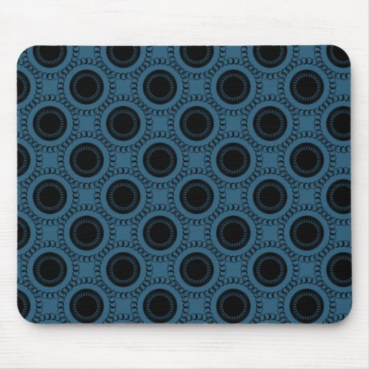 Perfect Swanky Mousepad, Blauw Muismat (Voorkant)