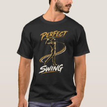 Perfect Swing Golf Speler T-Shirt