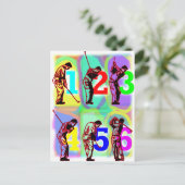 perfect swing wild co6 briefkaart (Staand voorkant)