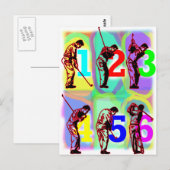 perfect swing wild co6 briefkaart (Voorkant / Achterkant)