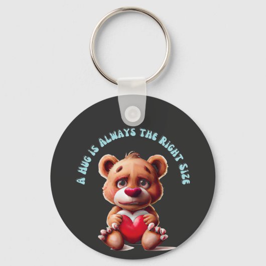 Perfect Teddy Bear cadeau Sleutelhanger (Voorkant)