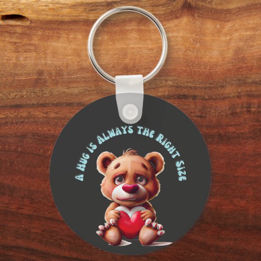 Perfect Teddy Bear cadeau Sleutelhanger (Voorkant)