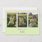 Perfect Three Photo Card op maat Kaart (Voorkant)