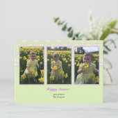 Perfect Three Photo Card op maat Kaart (Staand voorkant)