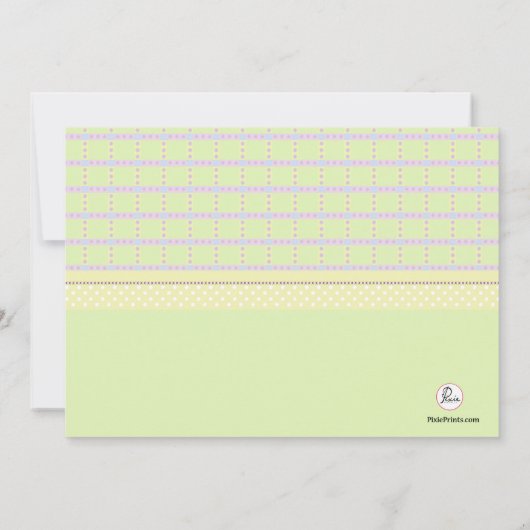 Perfect Three Photo Card op maat Kaart (Achterkant)