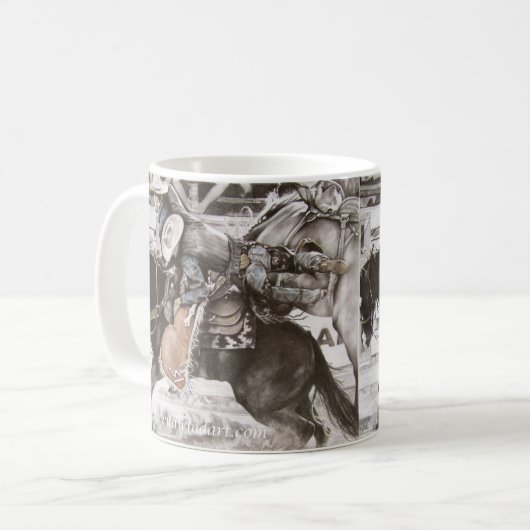 Perfect Timing 15oz keramische mok (Voorkant links)