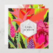 Perfect tropisch/gember/kokosnoot/ti kaart (Voorkant / Achterkant)