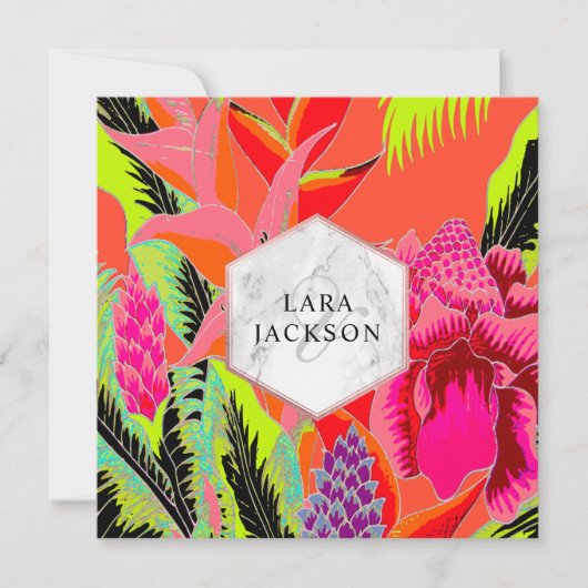 Perfect tropisch/gember/kokosnoot/ti kaart (Voorkant)