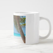Perfect tropisch paradise strand grote koffiekop (Rechts)