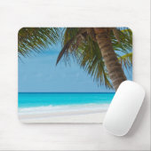 Perfect tropisch paradise strand muismat (Met muis)