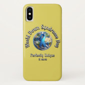 Perfect uniek. Wereld Down Syndroom Dag. Case-Mate iPhone Case (Achterkant)