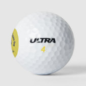 Perfect uniek. Wereld Down Syndroom Dag. Golfballen (Logo)