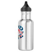 Perfect USA Lover Design America Flag Waterfles (Rechts)