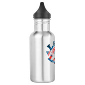 Perfect USA Lover Design America Flag Waterfles (Links)