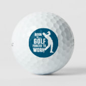 Perfect Vaderdag Golf Gift voor papa Golfballen (Voorkant)