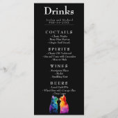 🌈 Perfect van jou: een regenboogliefde Menu (Achterkant)