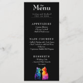 🌈 Perfect van jou: een regenboogliefde Menu (Voorkant)