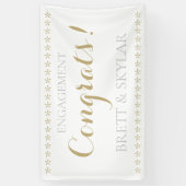 Perfect! Verlovingsfeest aangepaste banner! Spandoek (Verticaal)