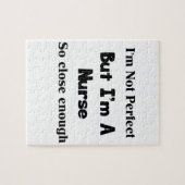 Perfect verpleegster legpuzzel (Horizontaal)