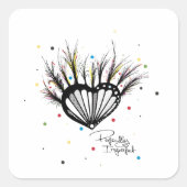 Perfect Vierkante Sticker (Voorkant)