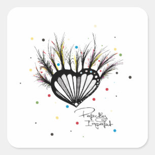 Perfect Vierkante Sticker