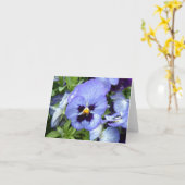 Perfect Viooltje Notecard Kaart (Gele Bloem)