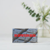 Perfect Visitekaartje in ruste Contactkaartje (Staand voorkant)