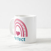 Perfect Viva Magenta Boho Rainbow Koffiemok (Voorkant links)