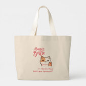 Perfect voor alle kattenliefhebbers! grote tote bag (Achterkant)