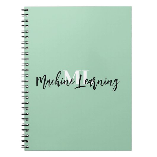 Perfect voor codeernota's en ML-projecten – ML Pro Notitieboek (Voorkant)