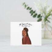 Perfect voor de viering van de Black History Month Briefkaart (Staand voorkant)
