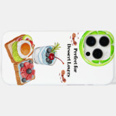 Perfect voor dessertliefhebbers Case-Mate iPhone case (Achterkant (horizontaal))