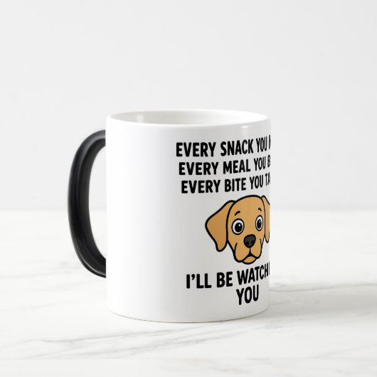 Perfect voor dierenliefhebbers, hondenmoeders en v magische mok (Voorkant links)