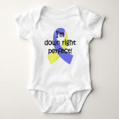 Perfect voor downsyndroom romper (Voorkant)