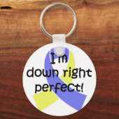 Perfect voor downsyndroom sleutelhanger (Voorkant)