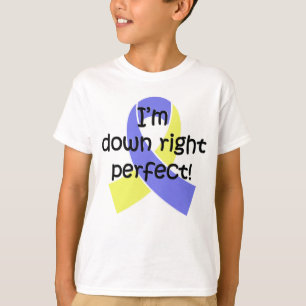 Perfect voor downsyndroom t-shirt