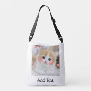 Perfect voor kattenliefhebbers met unieke uitstral crossbody tas