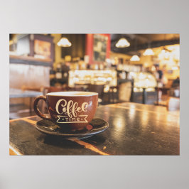 Perfect voor koffieliefhebbers poster