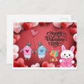 Perfect voor Liefde, Vriendschap & Romantiek Feestdagenkaart (Voorkant / Achterkant)