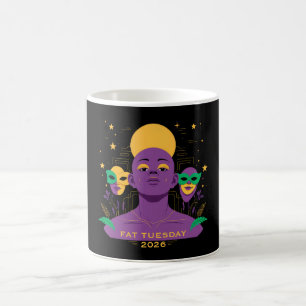 Perfect voor Mardi Gras 2026 Koffiemok