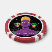 Perfect voor Mardi Gras 2026 Poker Chips (Enkel)