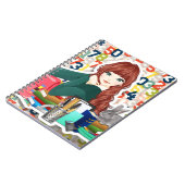 Perfect voor New School Jaar Meisjes Wiskunde Notitieboek (Linkerzijde)