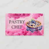 Perfect voor Sweet Bites en mooie traktaties Chef Visitekaartje (Voorkant)