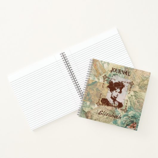 Perfect voor uw  ziel, Victoriaans-stijl Notitieboek (Binnen)