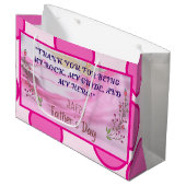 "Perfect voor Vaderdag geschenken."Gift Bag Groot Cadeauzakje (Voorkant Gekanteld)