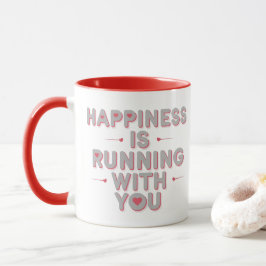 Perfect voor Valentijn's Day geschenken voor hardl Mok