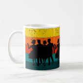 Perfect voor vriendschappen en groepshangouts koffiemok (Links)