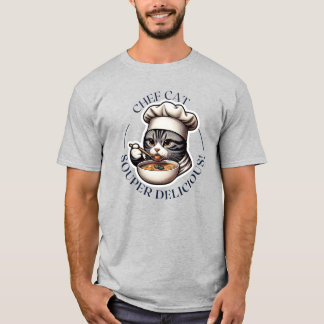 Perfect voorbereid: Cat Chef T-shirt
