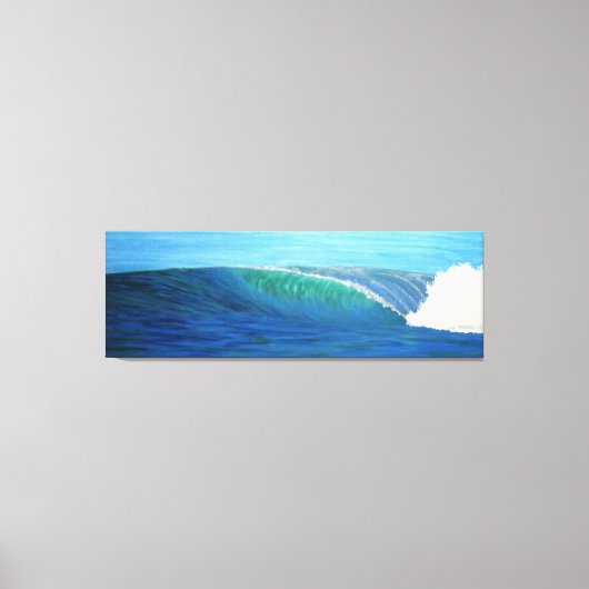 Perfect Wave Canvas Afdruk (Voorkant)